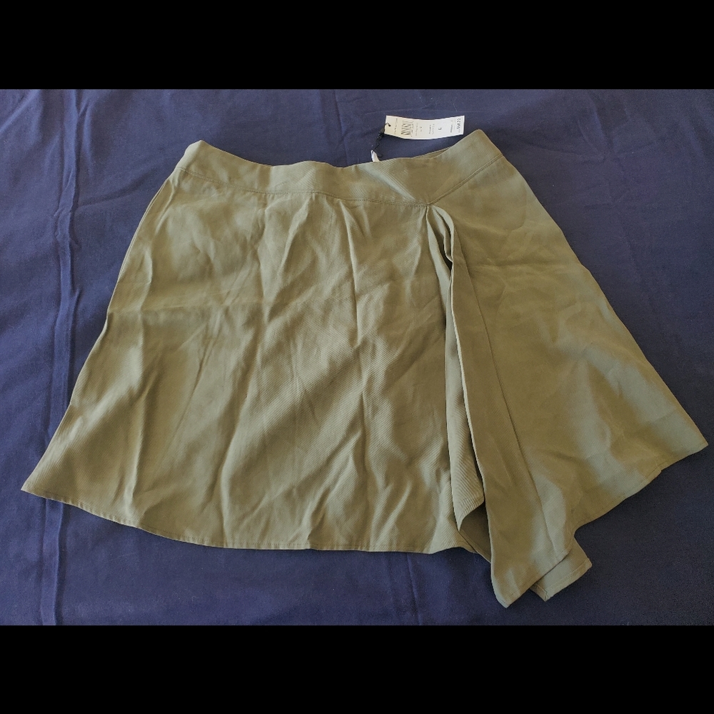 Olive skirt